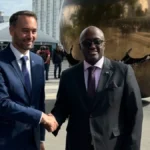 Diplomatic talks between officials from Belgium, Rwanda and Qatar