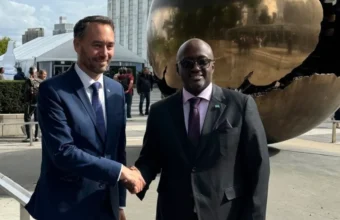 Diplomatic talks between officials from Belgium, Rwanda and Qatar