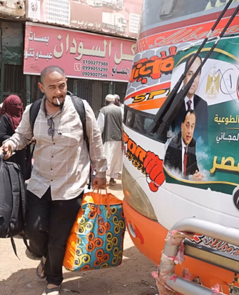 Damaged buildings and streets in Khartoum as residents return to Sudan's capital