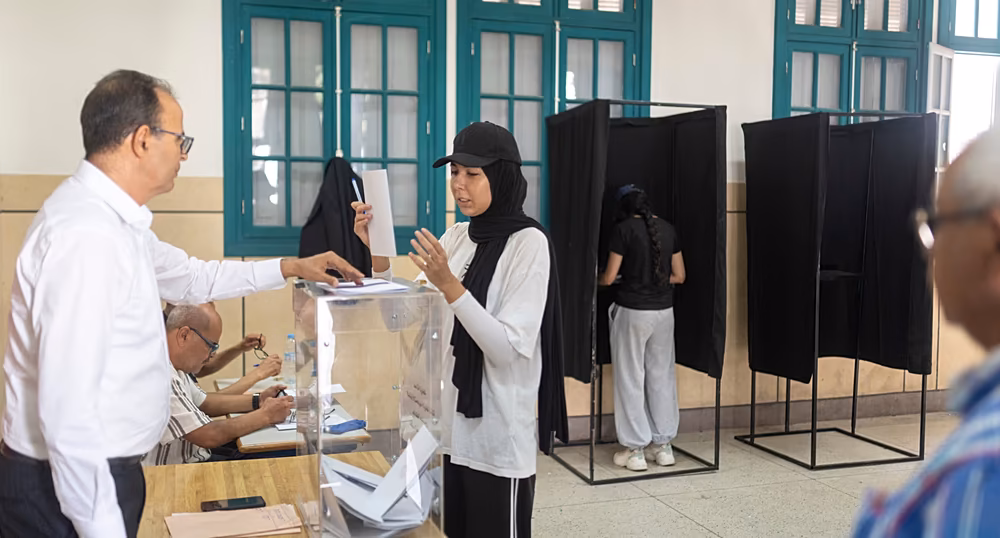 Morocco legislative election polling activity