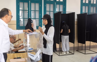 Morocco legislative election polling activity
