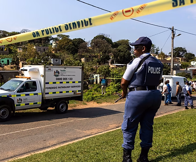Police investigation following deadly shootings in South Africa