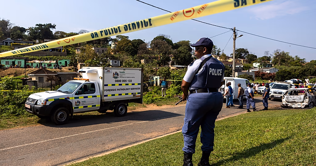 Police investigation following deadly shootings in South Africa