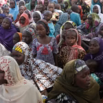Displaced residents arriving in Waza after alleged attacks around Makary and Medouga in Cameroon’s Far North Region